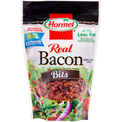 Hormel front pouch showing product for quick pantry identification and flavor boost