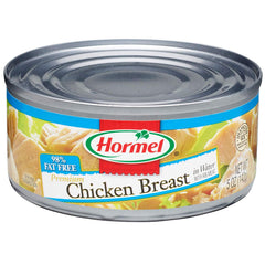 Hormel Premium front can showing label and size for quick pantry identification and convenience