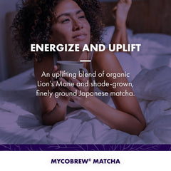 Host Defense Lion's Mane mycelium and brown rice substrate ingredient display