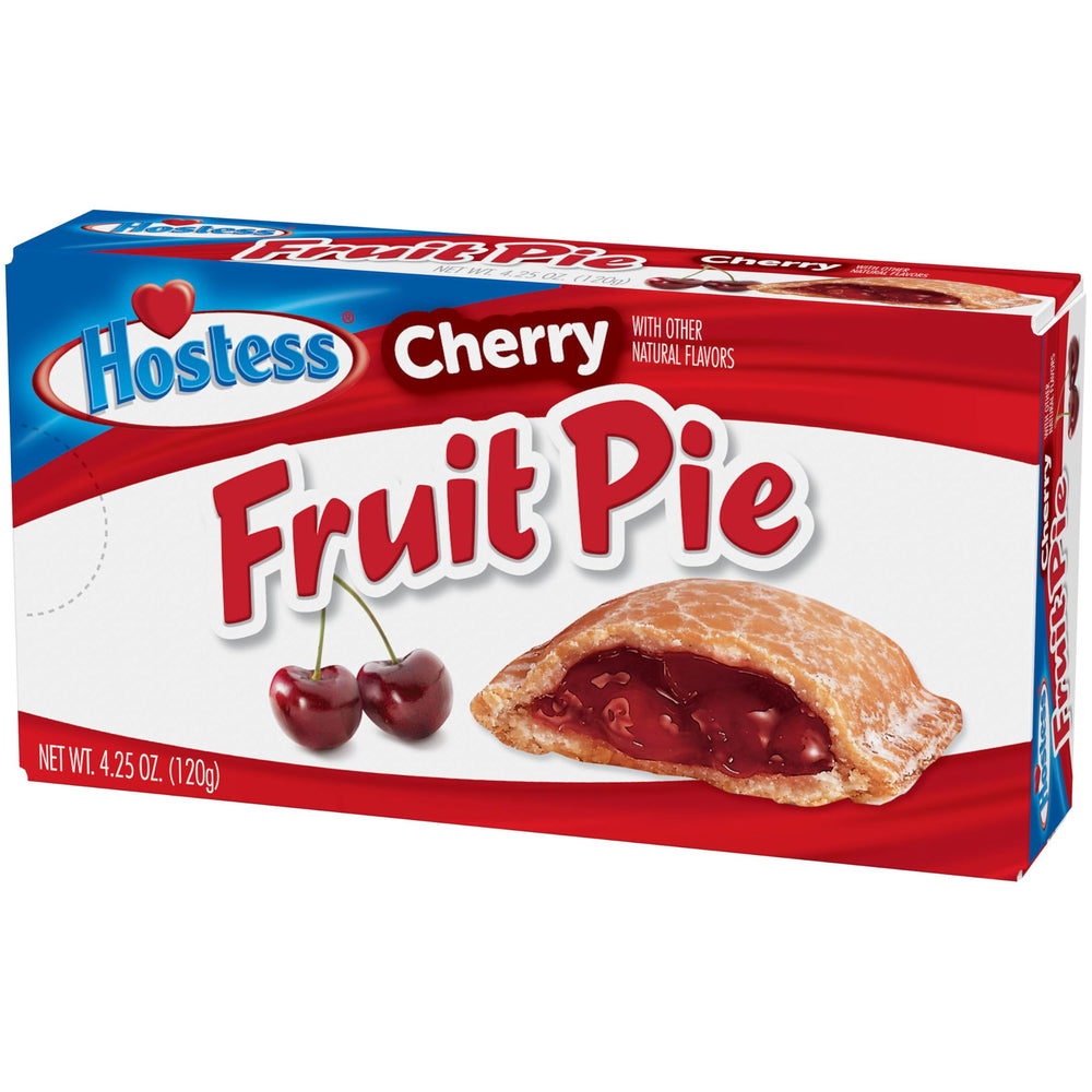 Hostess cherry fruit pie inside a lunchbox showing easy packable snack option