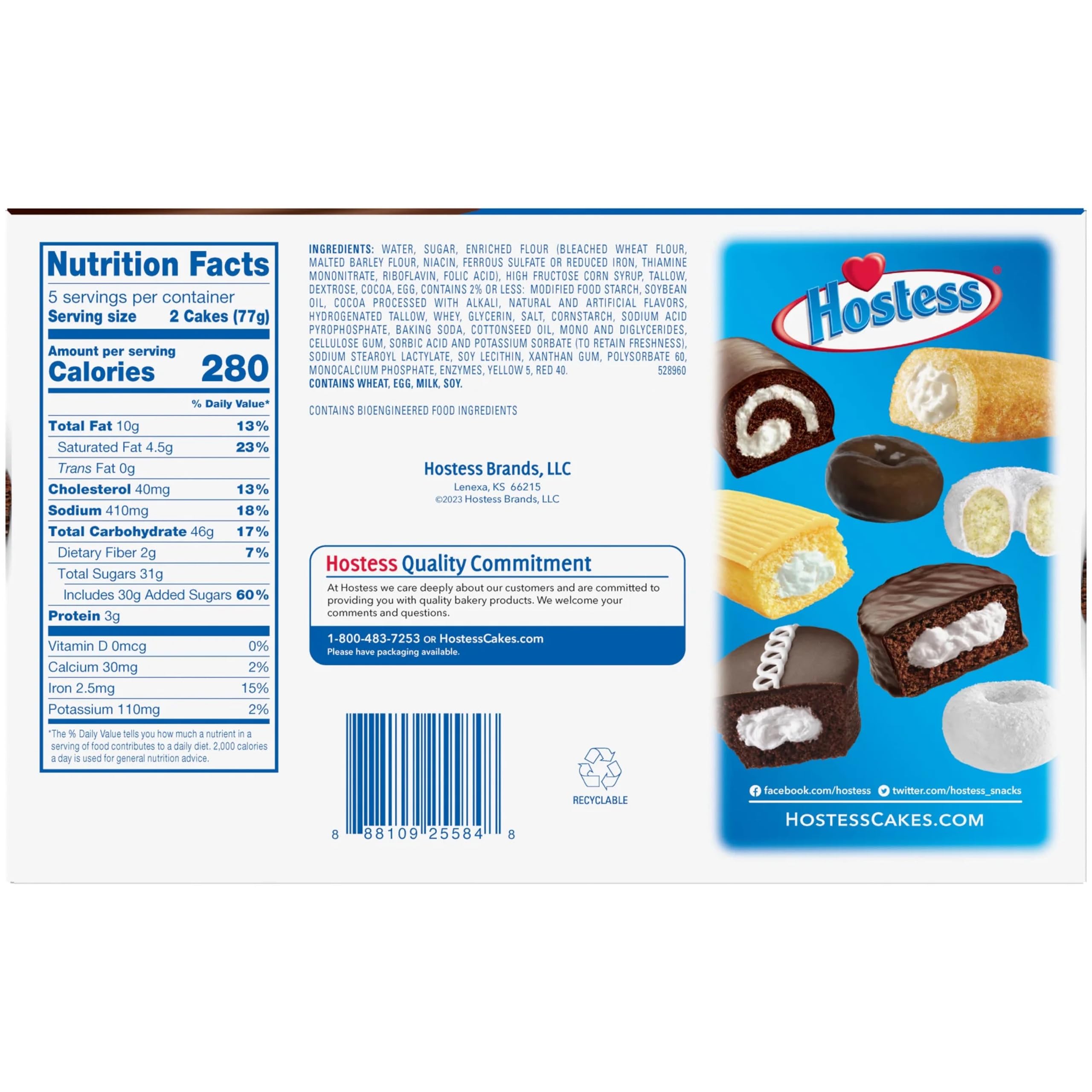 Close-up of Hostess chocolate cream filling highlighting smooth texture
