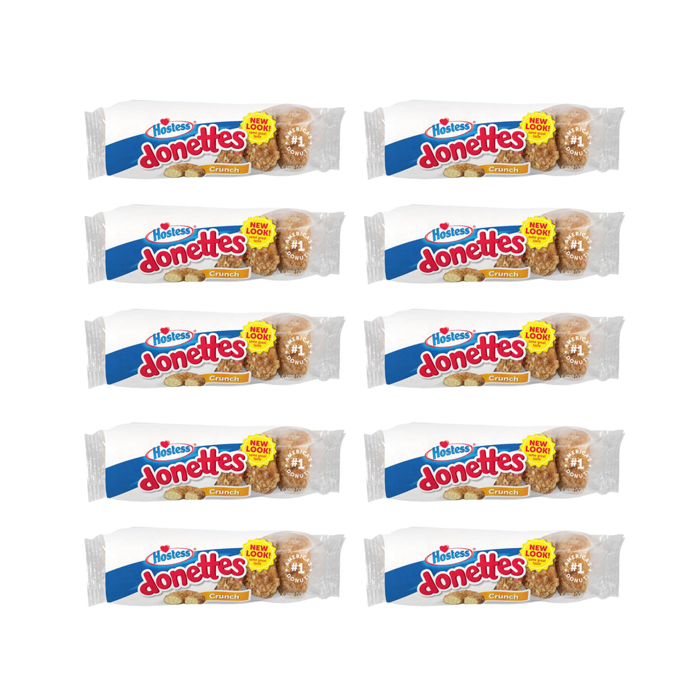Hostess front packaging showing 10-pack convenience and grab-and-go appeal