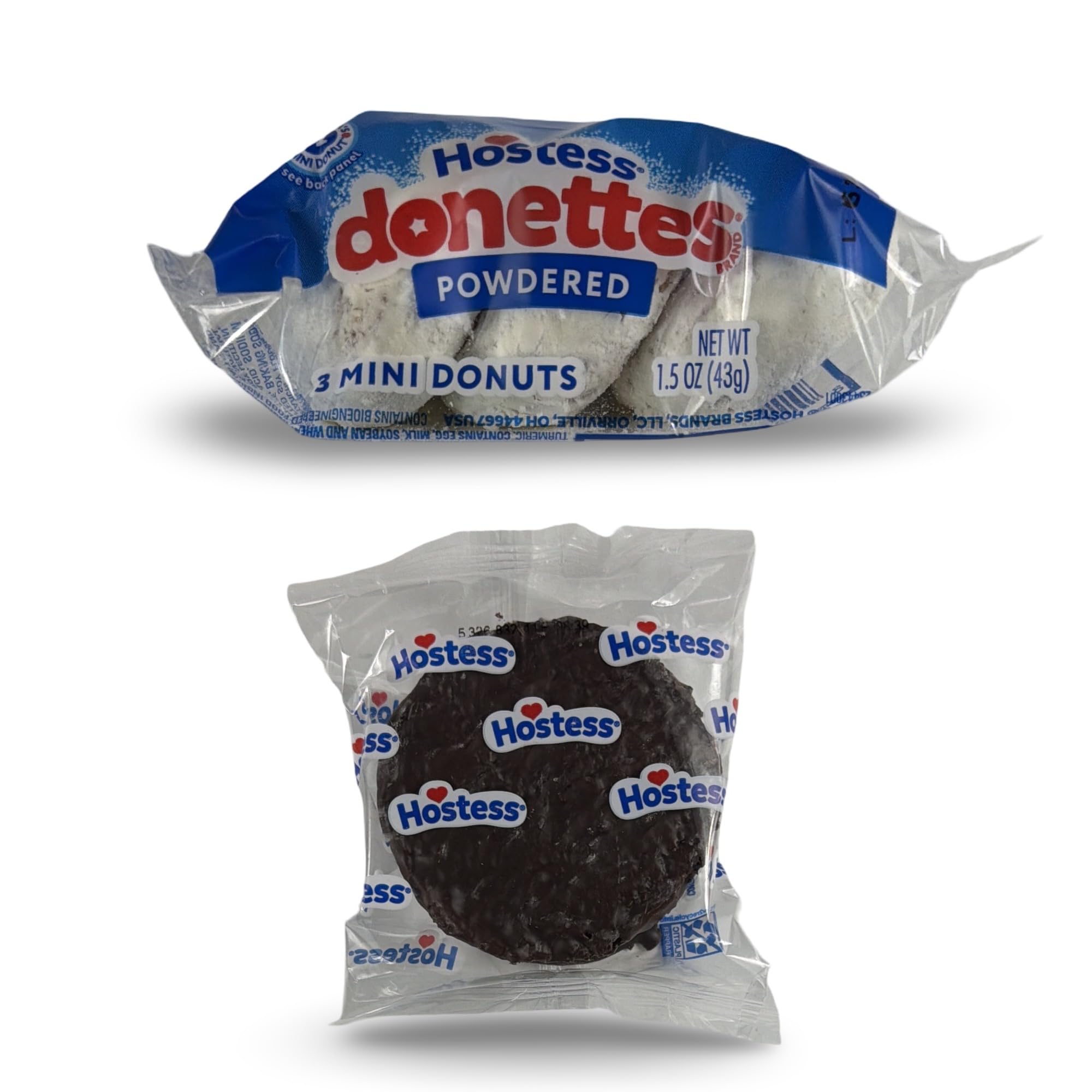 Hostess label and Best Buy sticker close-up showing vendor-applied date and traceability