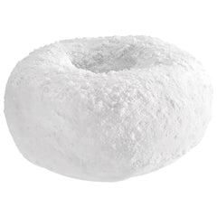 Close-up powdered sugar texture on Hostess Donettes, soft cake appeal highlighted