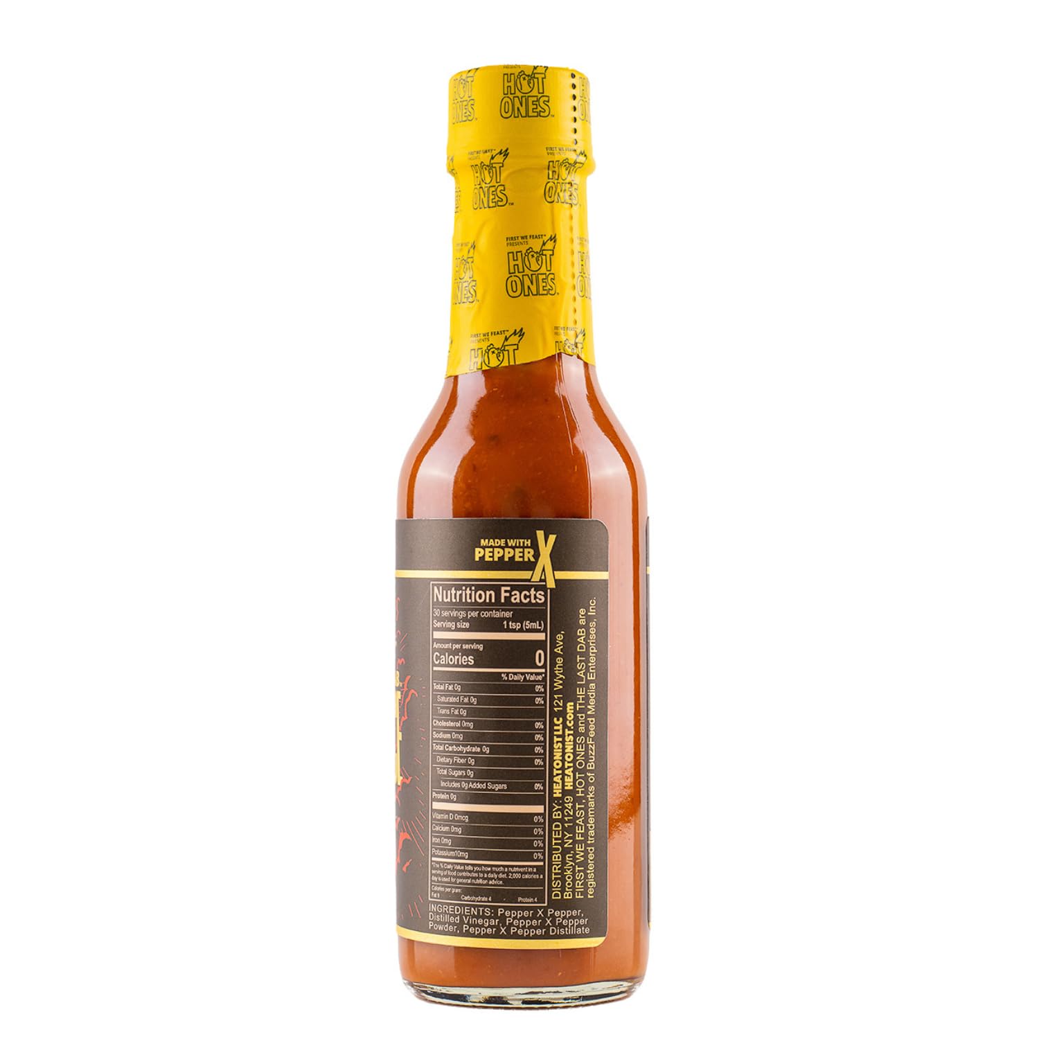 HOT ONES Last Dab bottle styled in kitchen lifestyle setting inspiring use ideas