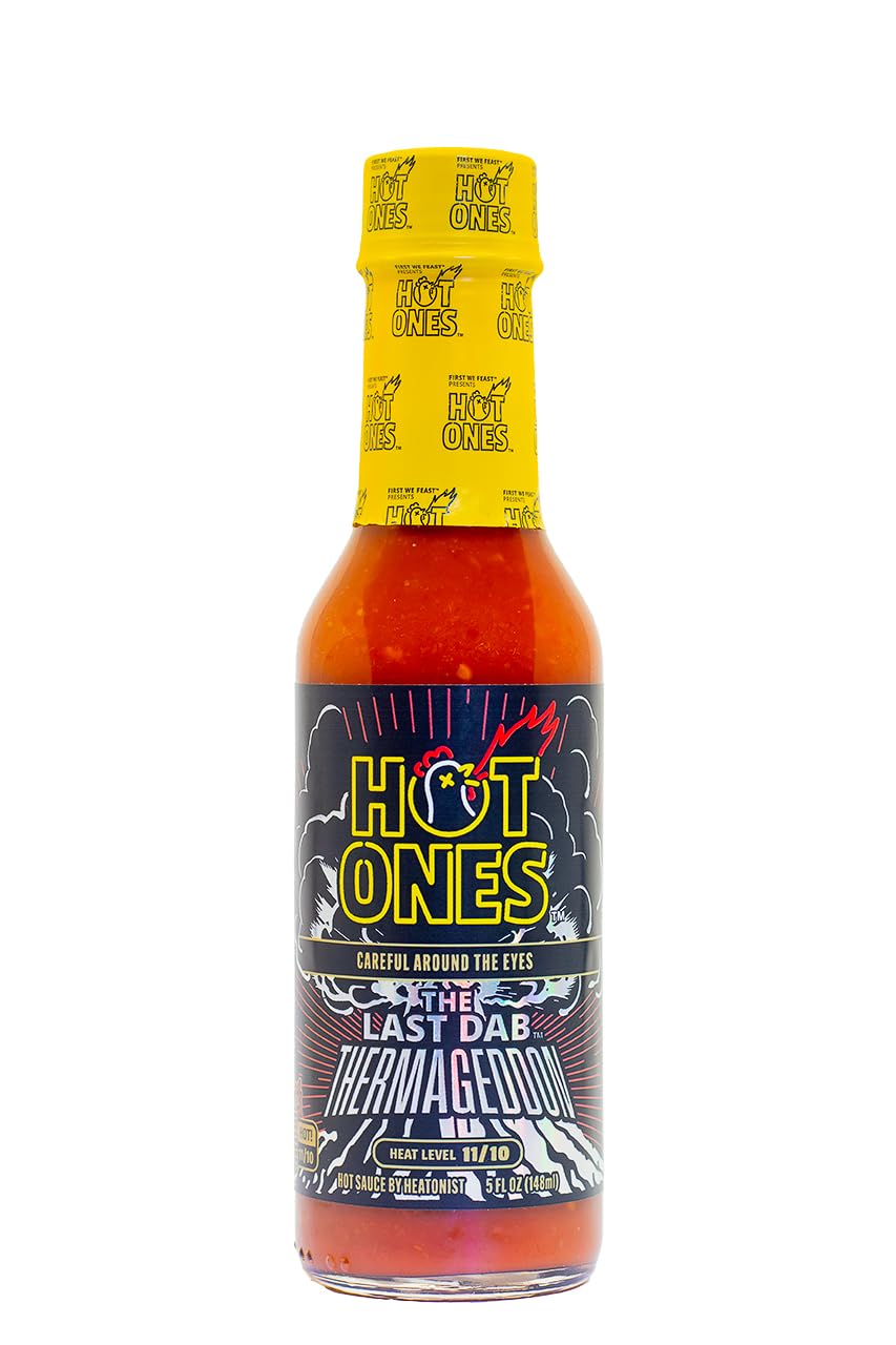 HOT ONES Thermageddon front bottle showing design and size, bold flavor preview