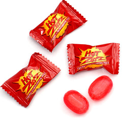 THE HAMPTON CANDY COMPANY individually wrapped Hot Zotz ready to share