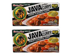 House Foods Java Curry front packaging showing product details and medium hot benefit