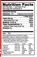 House Foods Java Curry with measuring cup showing 6.52oz scale for portion planning benefit