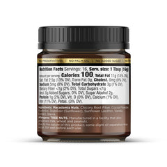 House of Macadamias open jar close-up of silky texture for effortless spreading benefit