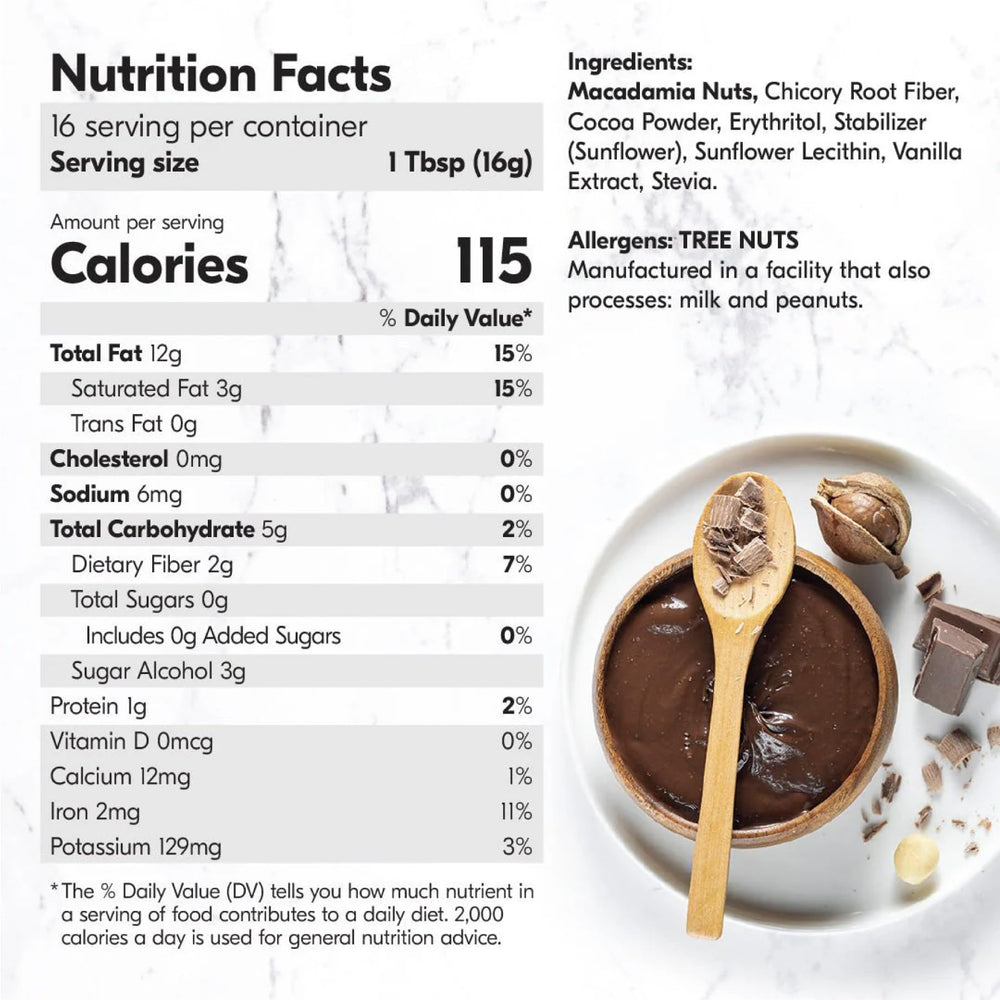 House of Macadamias blended into smoothie highlighting creamy richness and keto compatibility