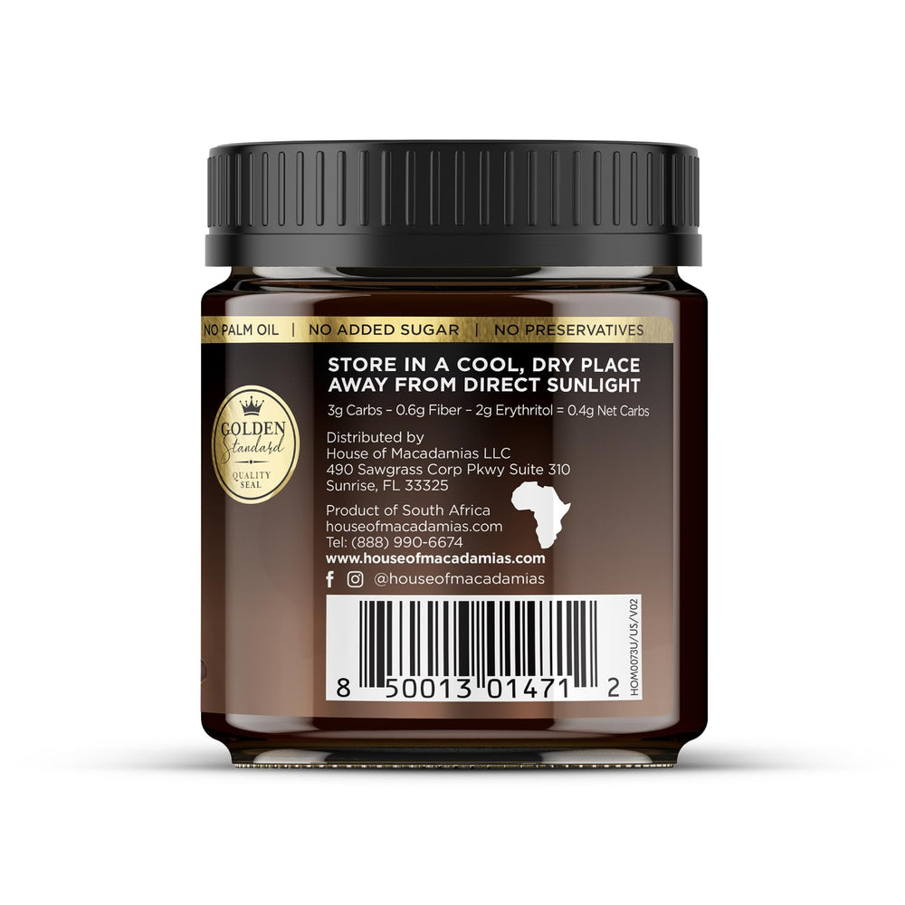 House of Macadamias spread on toast demonstrating creamy spreadability and low-carb appeal
