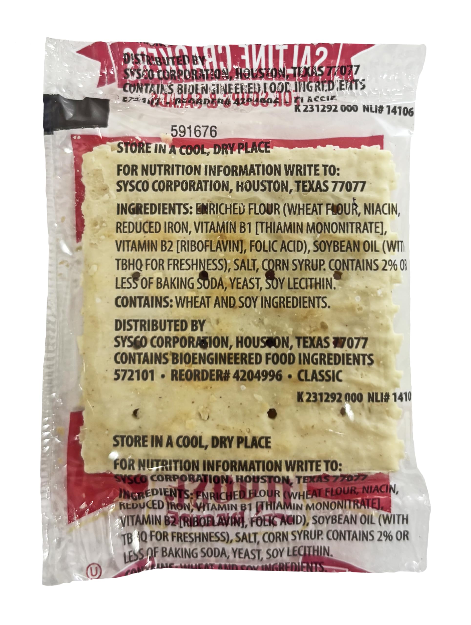 House Recipe single-serve packet opened, convenient hygienic serving benefit