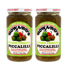 Howard's jar front label showing product and serving suggestion enhancing presentation