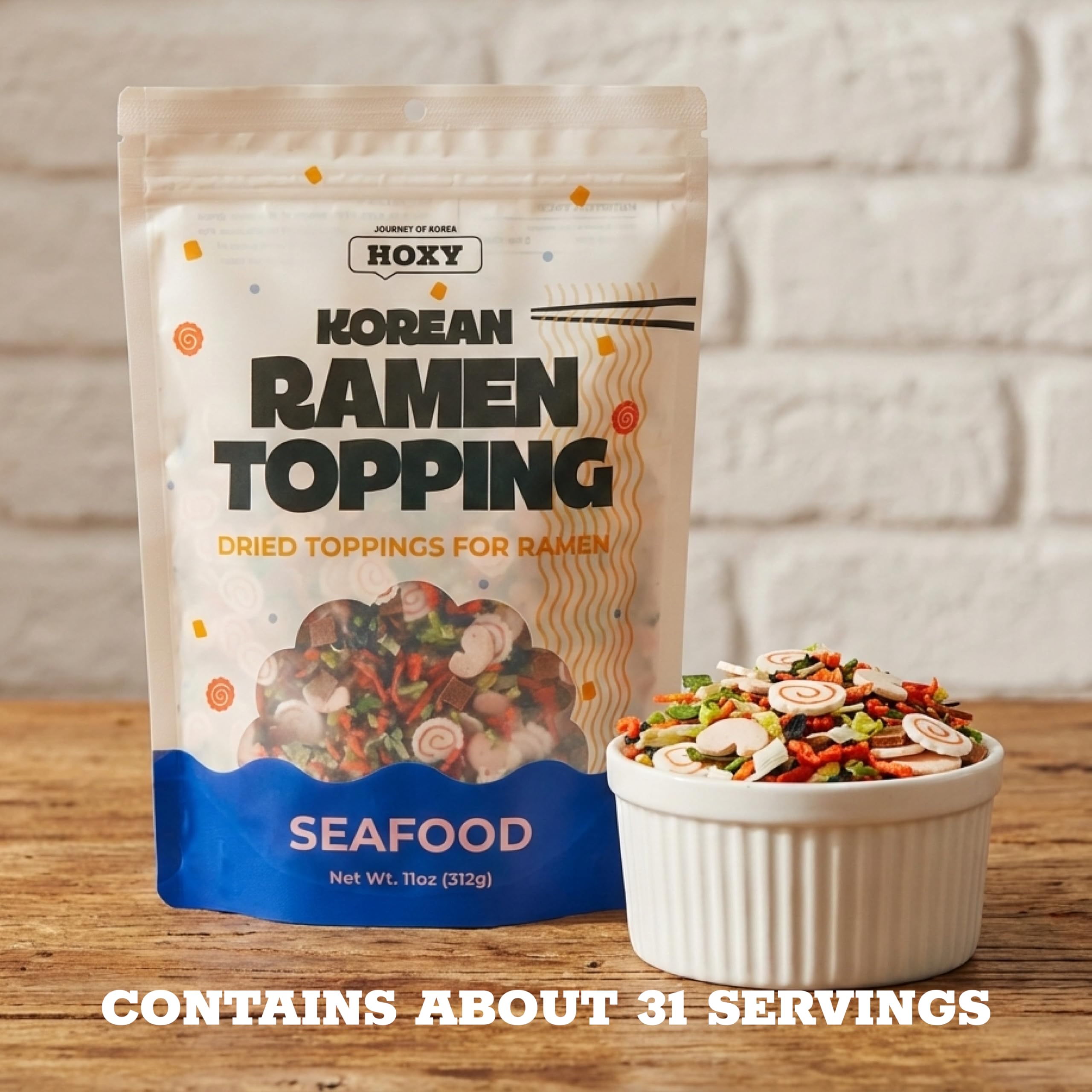 HOXY back label and ingredient list visible, transparent product information