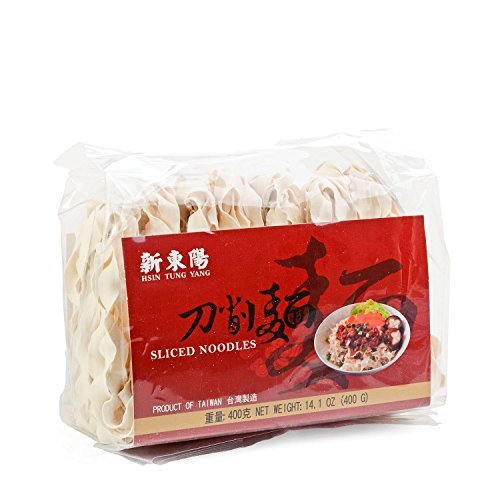 HSIN TUNG YANG front packaging view showing noodles and usage benefit
