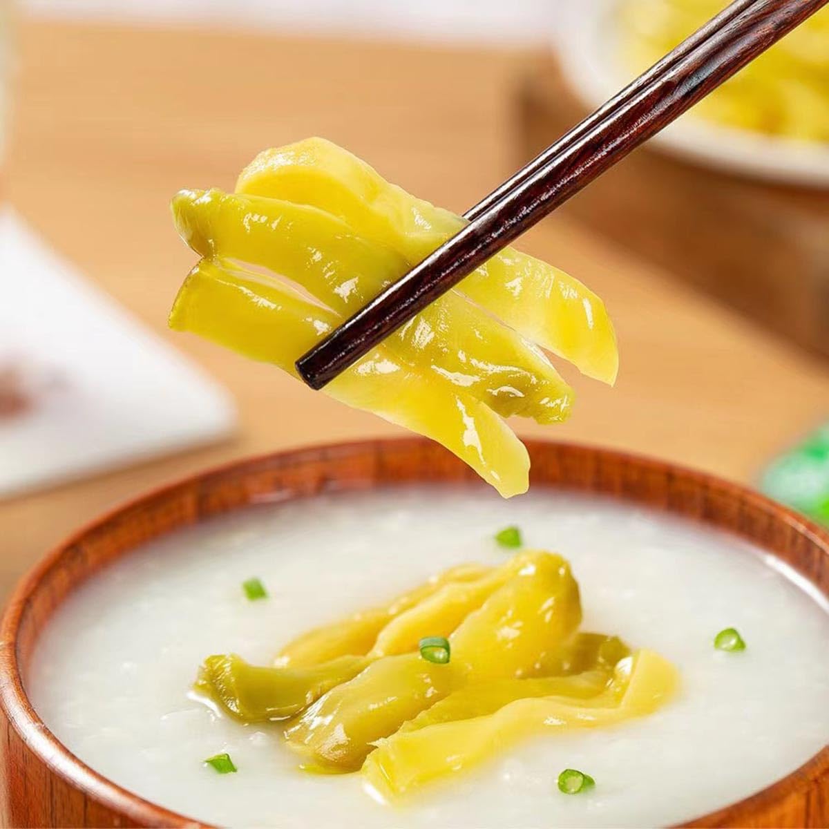 HUANYOUREN pickles in a small bowl as a side dish illustrating ready-to-eat use