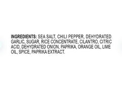 HUBZ Spaglish Asadero close-up of granular texture, shows citrus and herb pieces