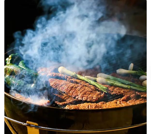 HUBZ Spaglish Asadero on cutting board near grilled tacos, shows served dish appeal