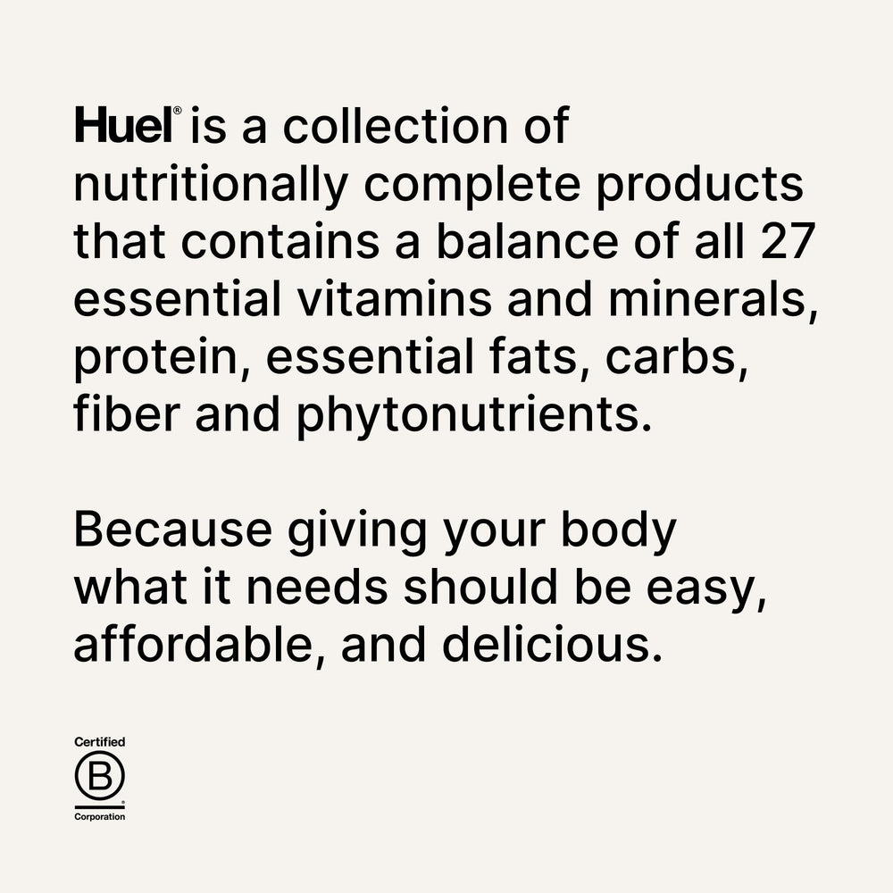 Person enjoying Huel Mexican Chili outdoors showing portable comfort meal