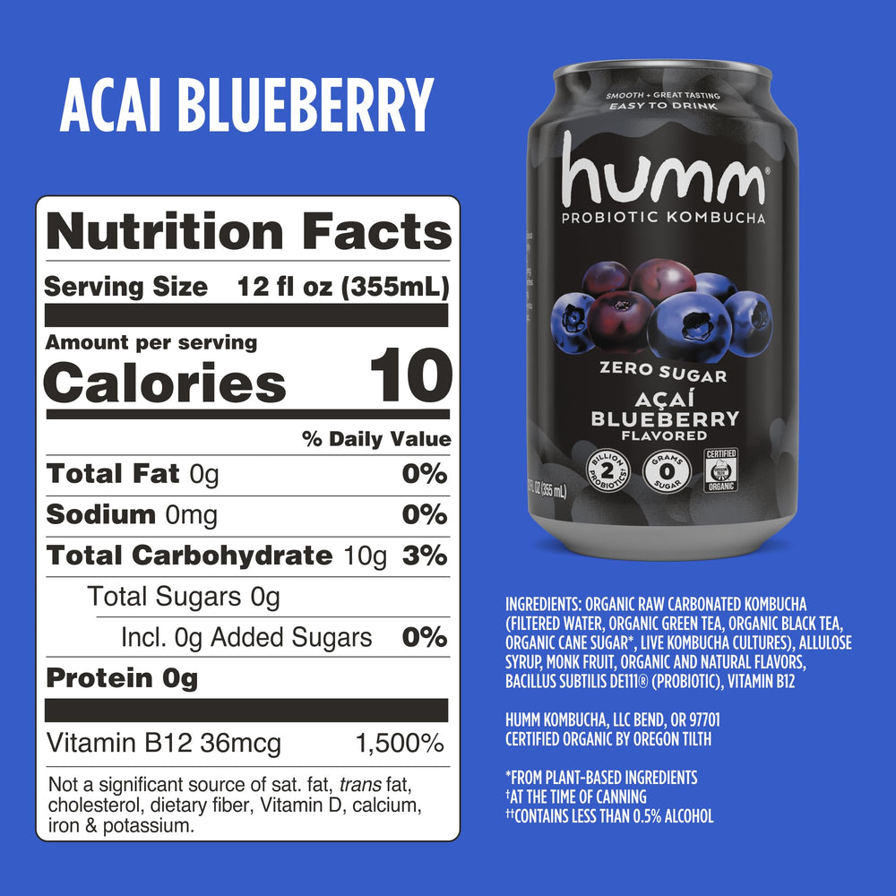 Humm 16-pack box stacked, emphasizing convenient bulk pack for home and events
