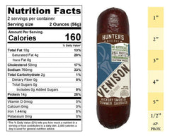 Hunters Reserve close-up of hickory smoked texture highlighting rich, savory crust