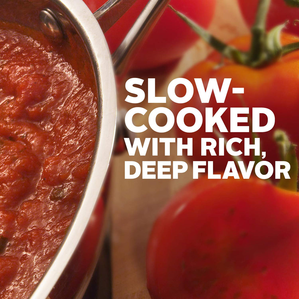 Hunt's sauce served over pasta in a bowl demonstrating flavor enhancement benefit
