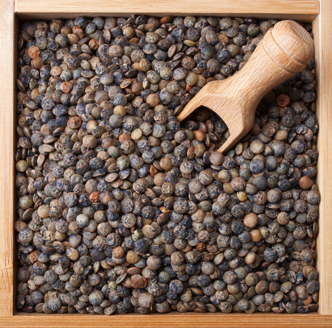 Hunza Natural Foods lentils simmering in pot showing quick-cooking benefit