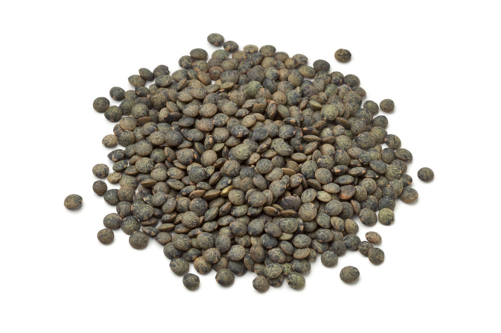 Hunza Natural Foods cooked lentils in salad bowl demonstrating versatility