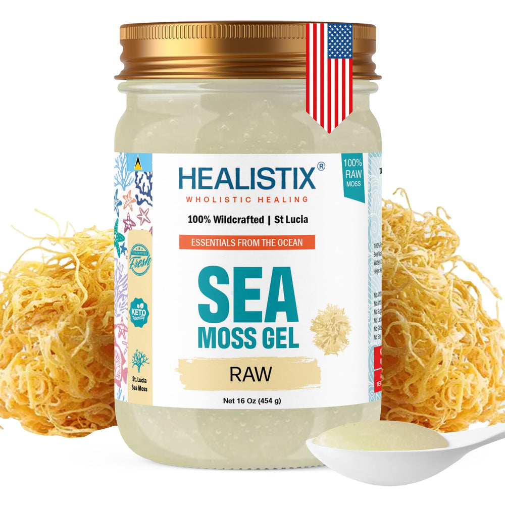 HX HEALISTIX front glass jar showing clean-label packaging and clarity benefit