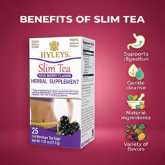 HYLEYS foil-sealed individual teabags for freshness benefit