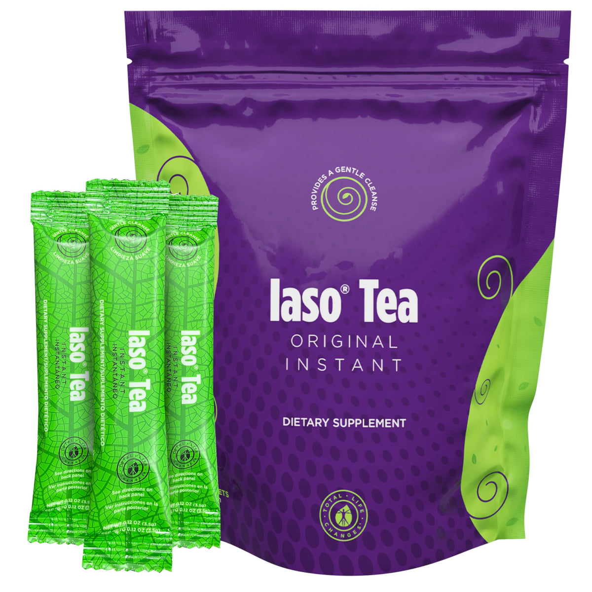 IASO front packaging showing 25 sachets and brand clarity for convenience