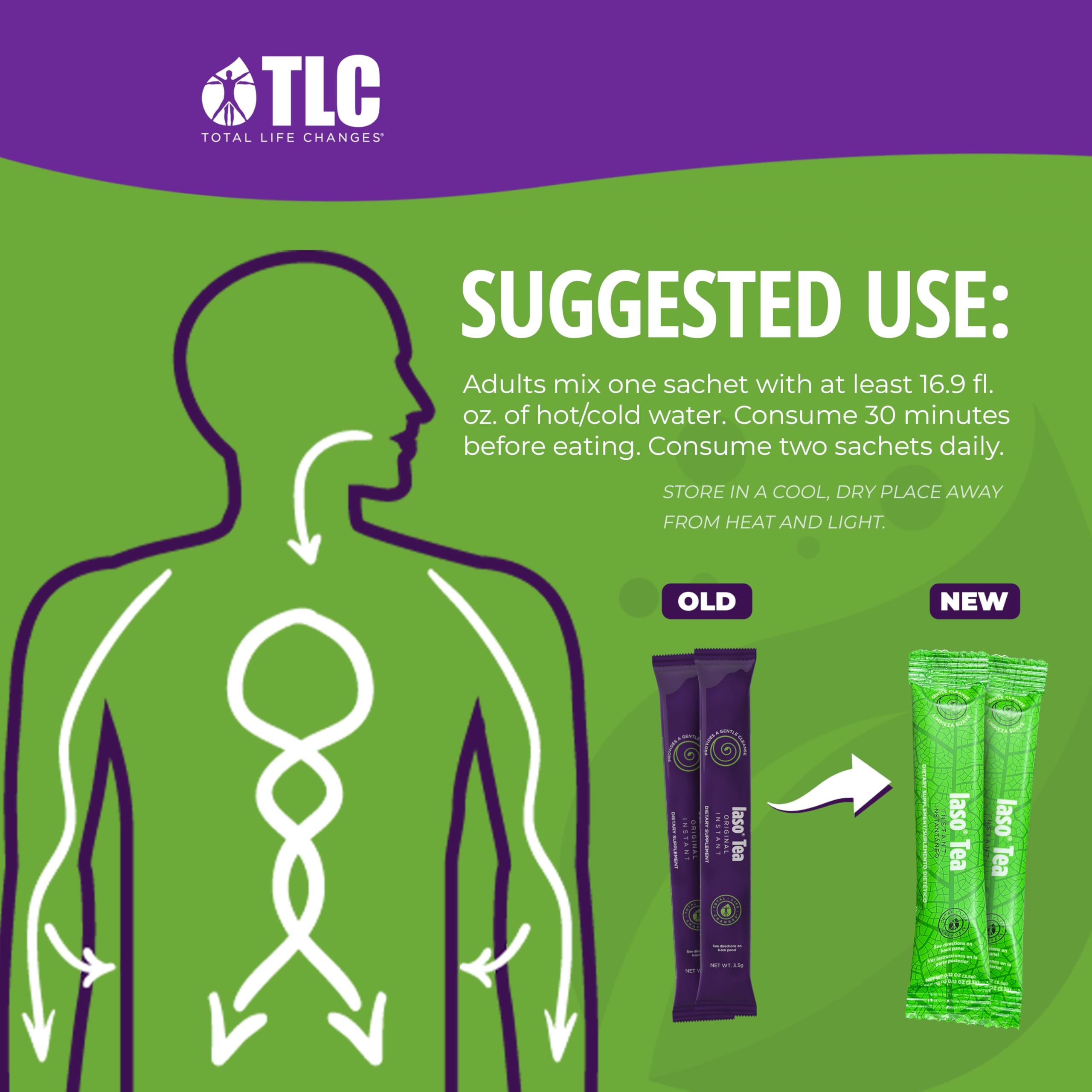 IASO instant tea in a kitchen setting showing grab-and-go lifestyle benefit