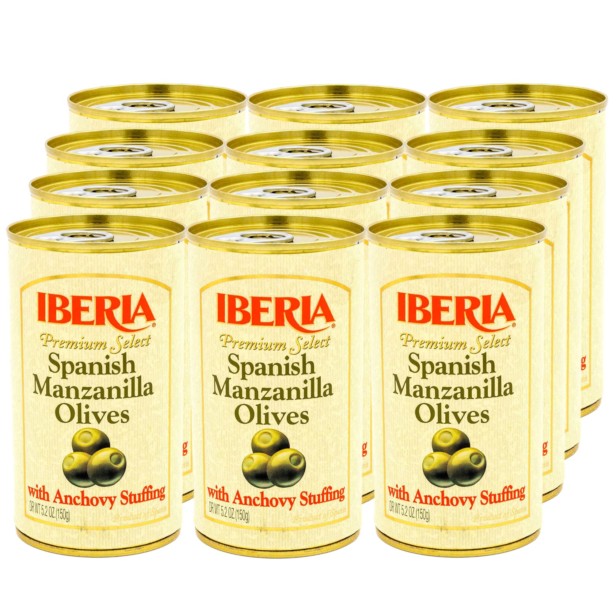 Iberia front packaging showing pull-top can and brand, ready for serving