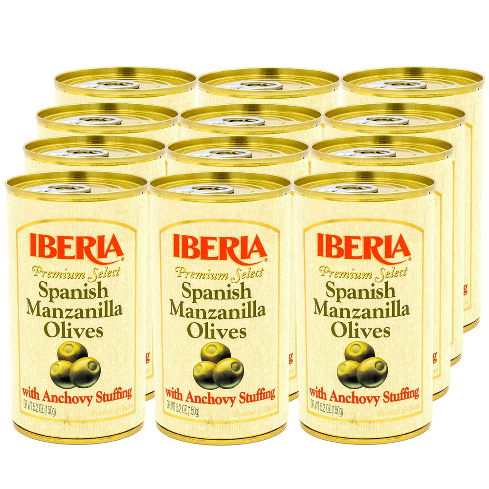 Iberia front packaging showing pull-top can and brand, ready for serving