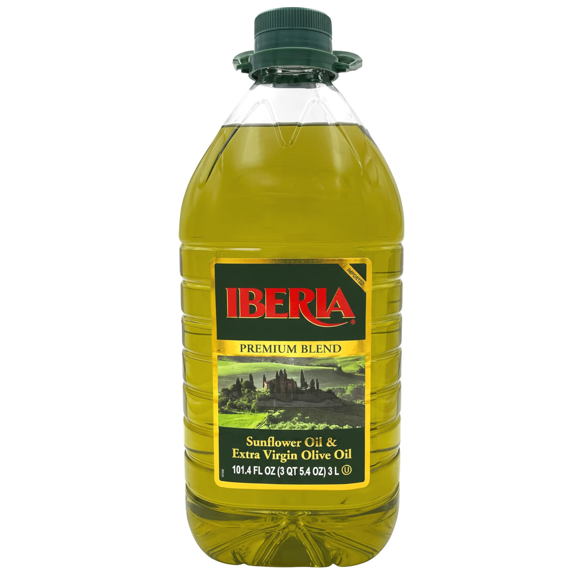 Iberia bottle front packaging showing label and value for versatile cooking