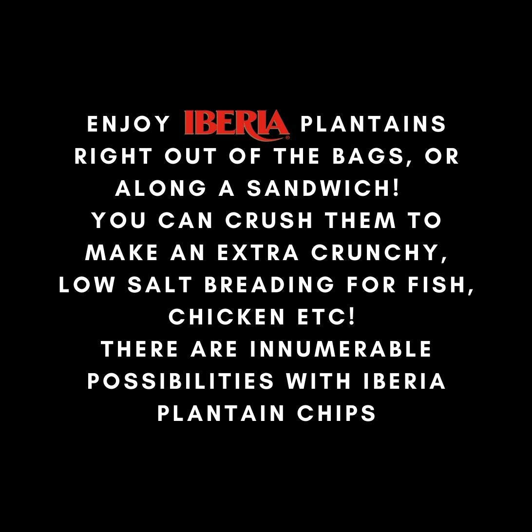 Iberia handheld 3oz bag to show scale and convenient single‑serve portioning