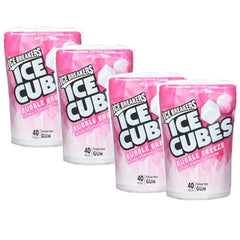 Ice Breakers front packaging showing bottle and Bubble Breeze label for quick grab-and-go freshness