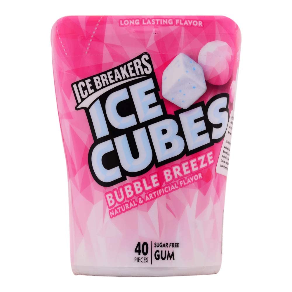 Ice Breakers Bottle on desk next to laptop showing portable benefit for workday breath refresh