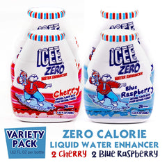 ICEE bottle close-up of dropper tip for precise, no-mess flavor control
