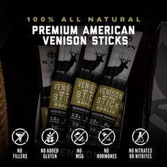 ICON Meats label close up highlighting ingredients and clean production