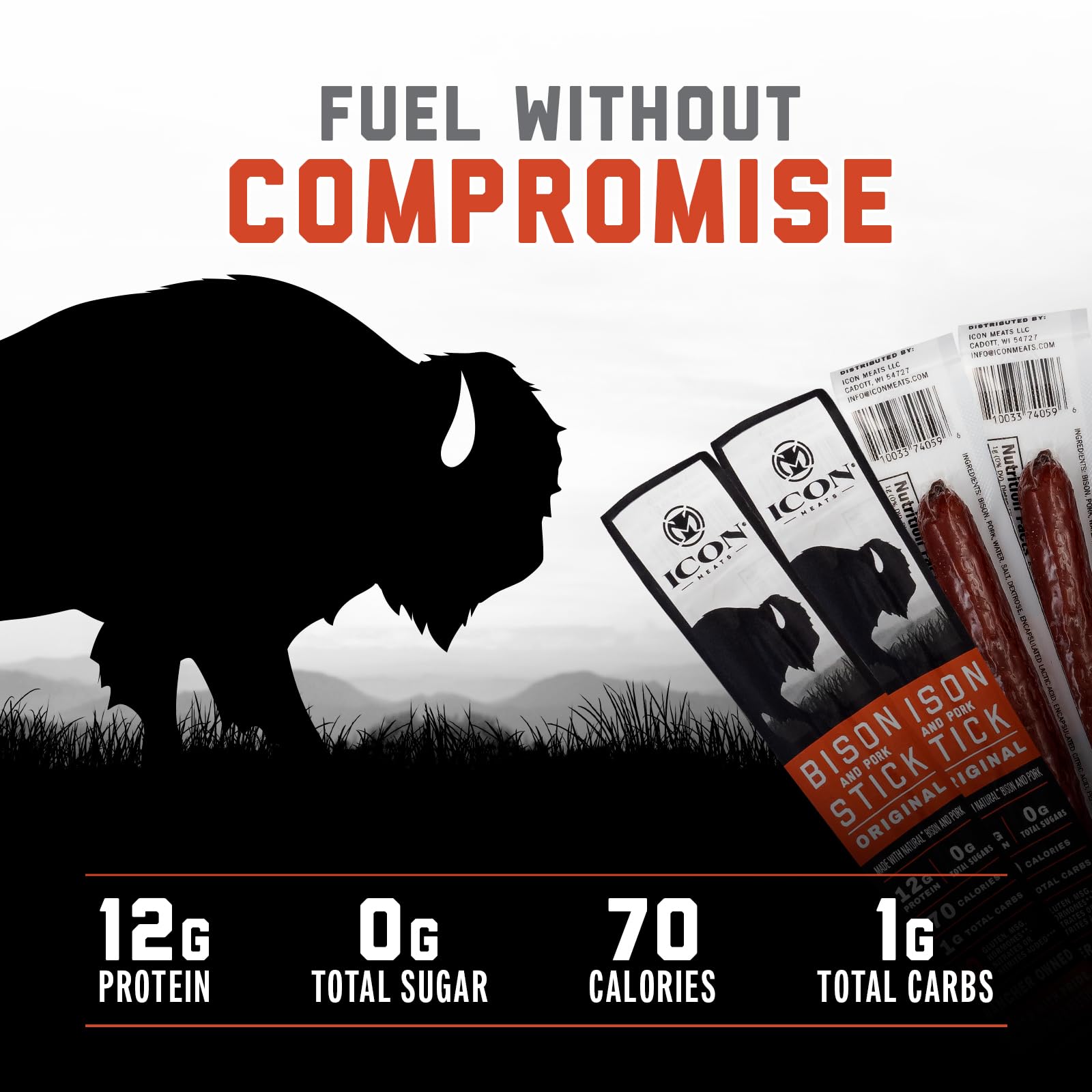 ICON Meats serving on platter demonstrating shareable snack appeal