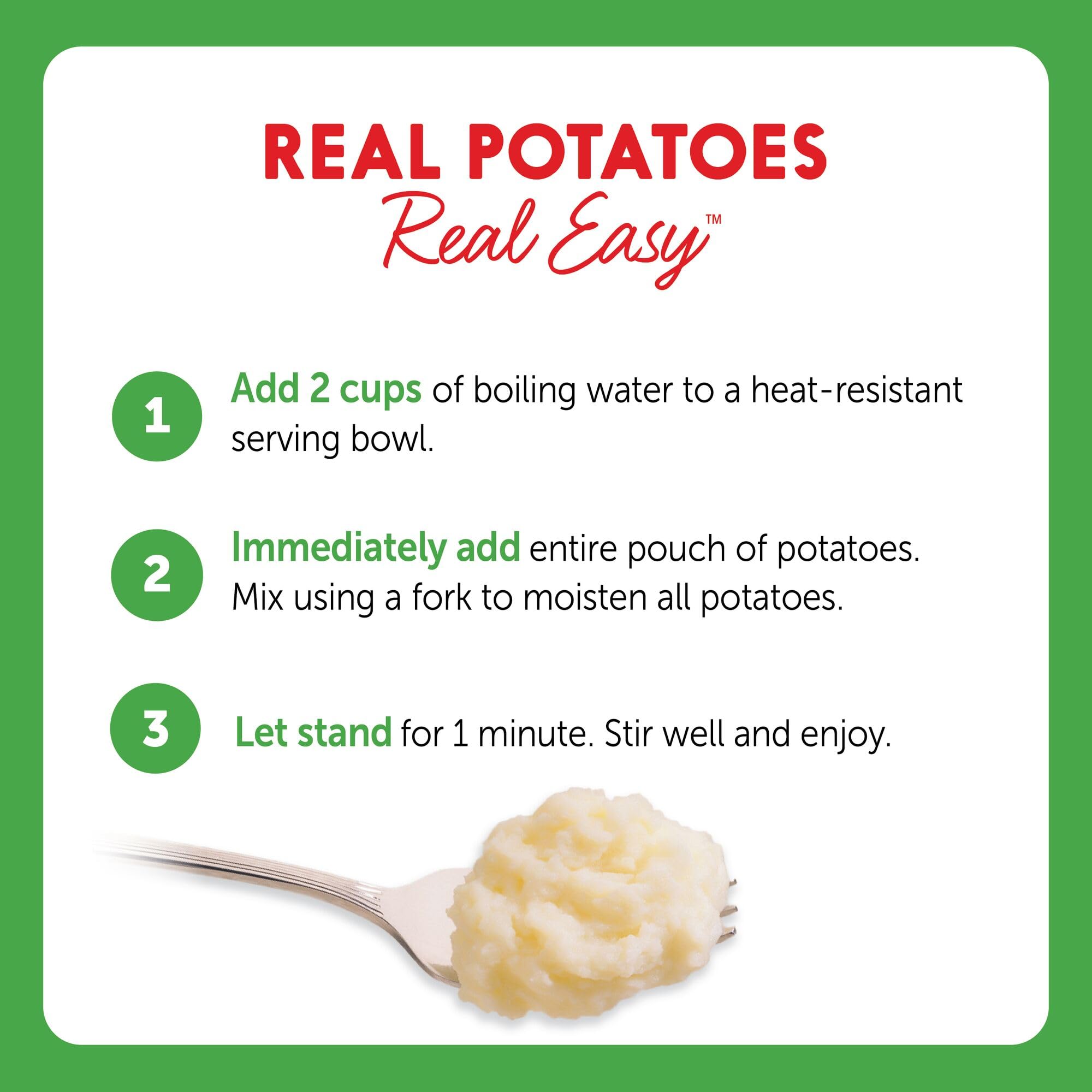 Idahoan prepared bowl of mashed potatoes showcasing creamy texture and ready-to-serve appeal