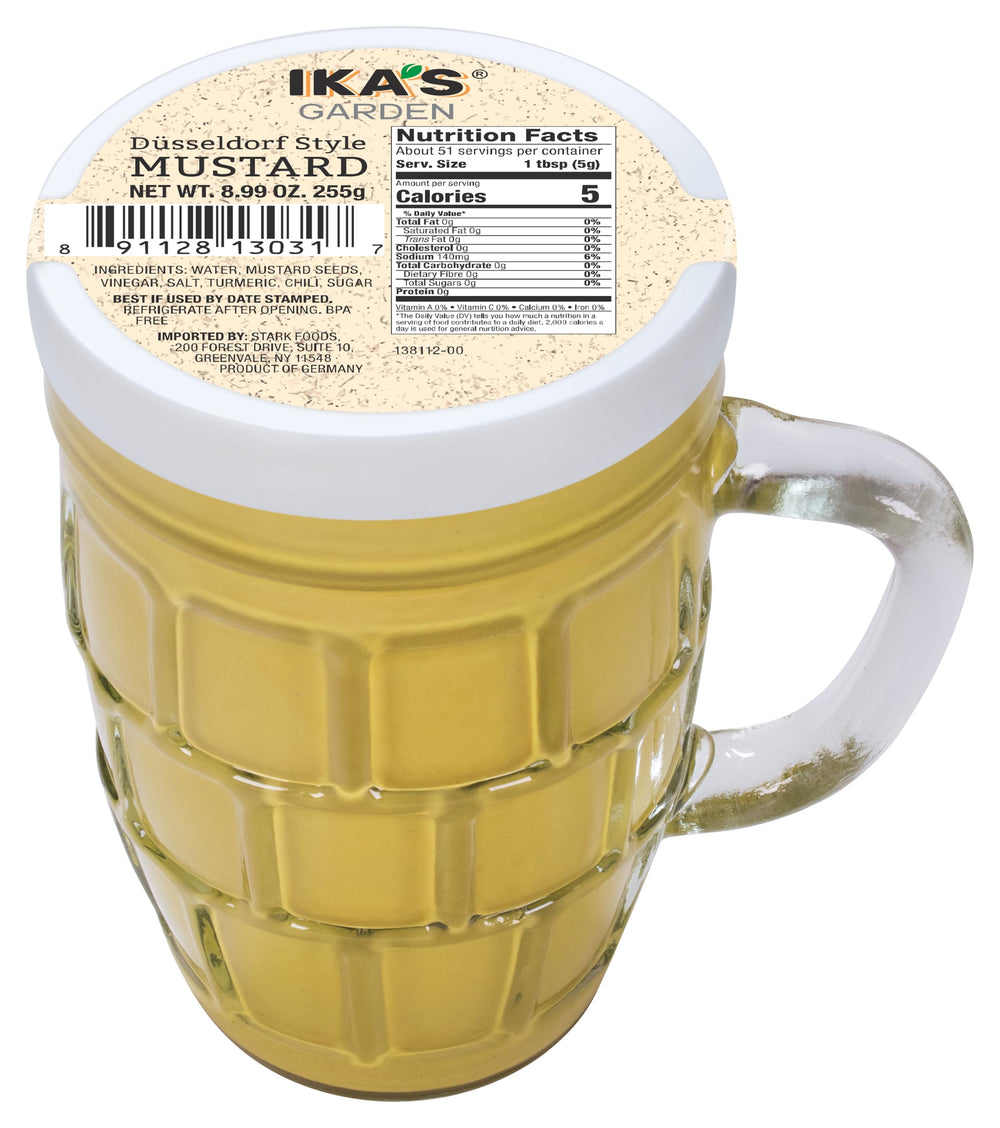 Ika's Garden front packaging in reusable beer mug showing label and benefit of gifting