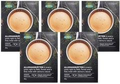 IKEA ALLEMANSRÄTTEN front view of five packets showing convenience