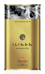 Iliada front packaging showing 3L container and quality branding benefit
