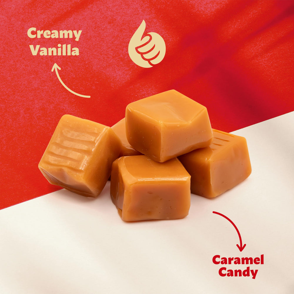 ILIKE! caramel cubes melting in a saucepan to create smooth sauce