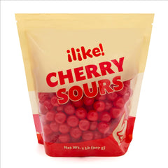 ILIKE! open 2 lb bag pouring candy into bowl for easy serving and refills