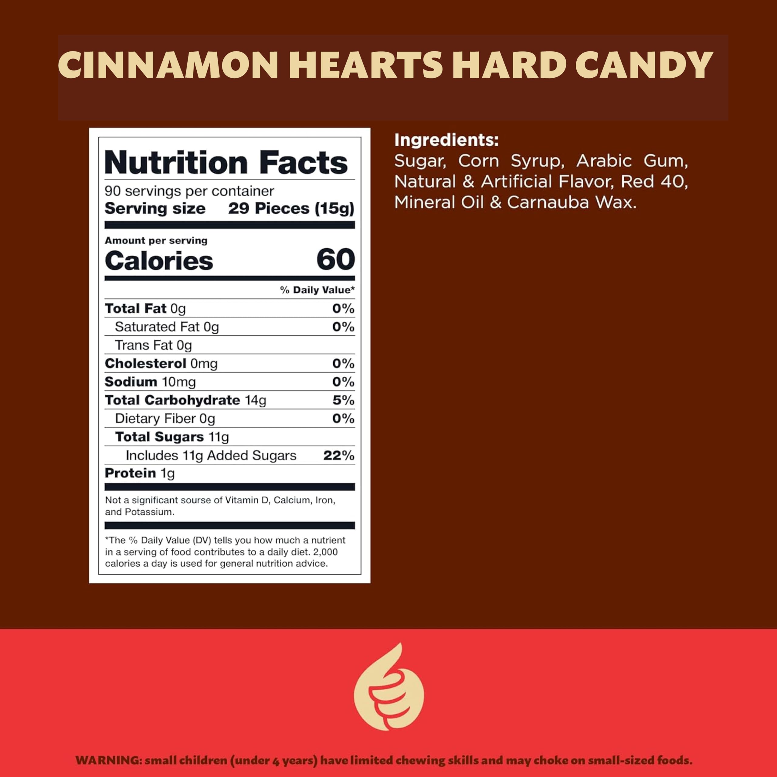 ILIKE! opened 3 lb bag of ILIKE! cinnamon hearts ready for use