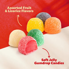 ILIKE! gumdrops used as cupcake toppers for decorative and tasty accents